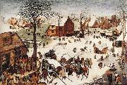 The Numbering at Bethlehem BRUEGEL, Pieter the Elder